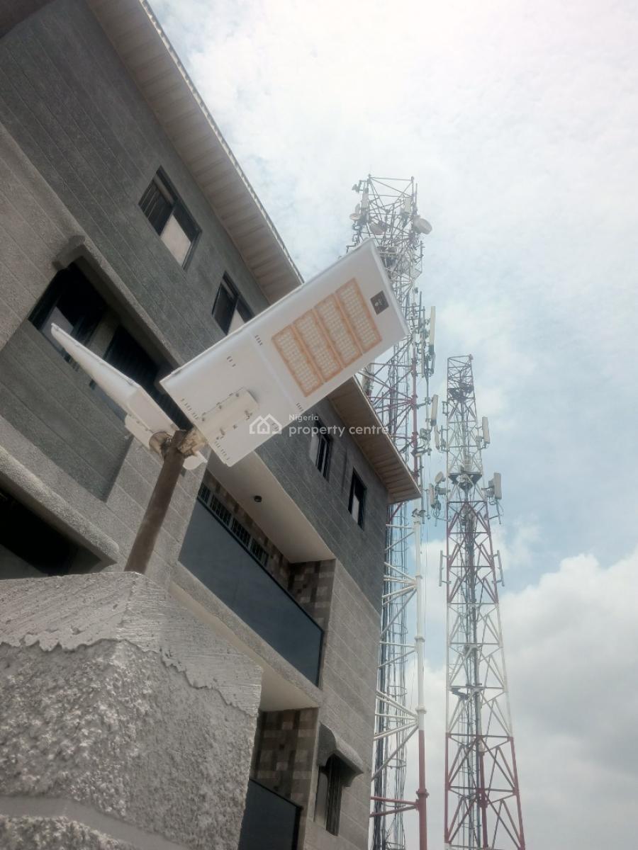 Newly Big Mini Flat Pent-house (upstairs), Off Sunmola Street, Mende, Maryland, Lagos, Mini Flat (room and Parlour) for Rent