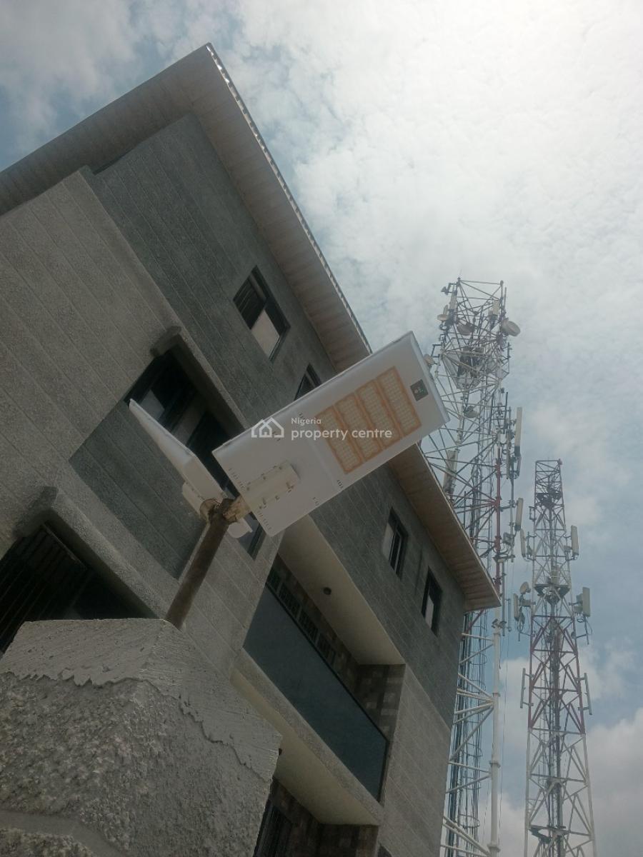 Newly Big Mini Flat Pent-house (upstairs), Off Sunmola Street, Mende, Maryland, Lagos, Mini Flat (room and Parlour) for Rent