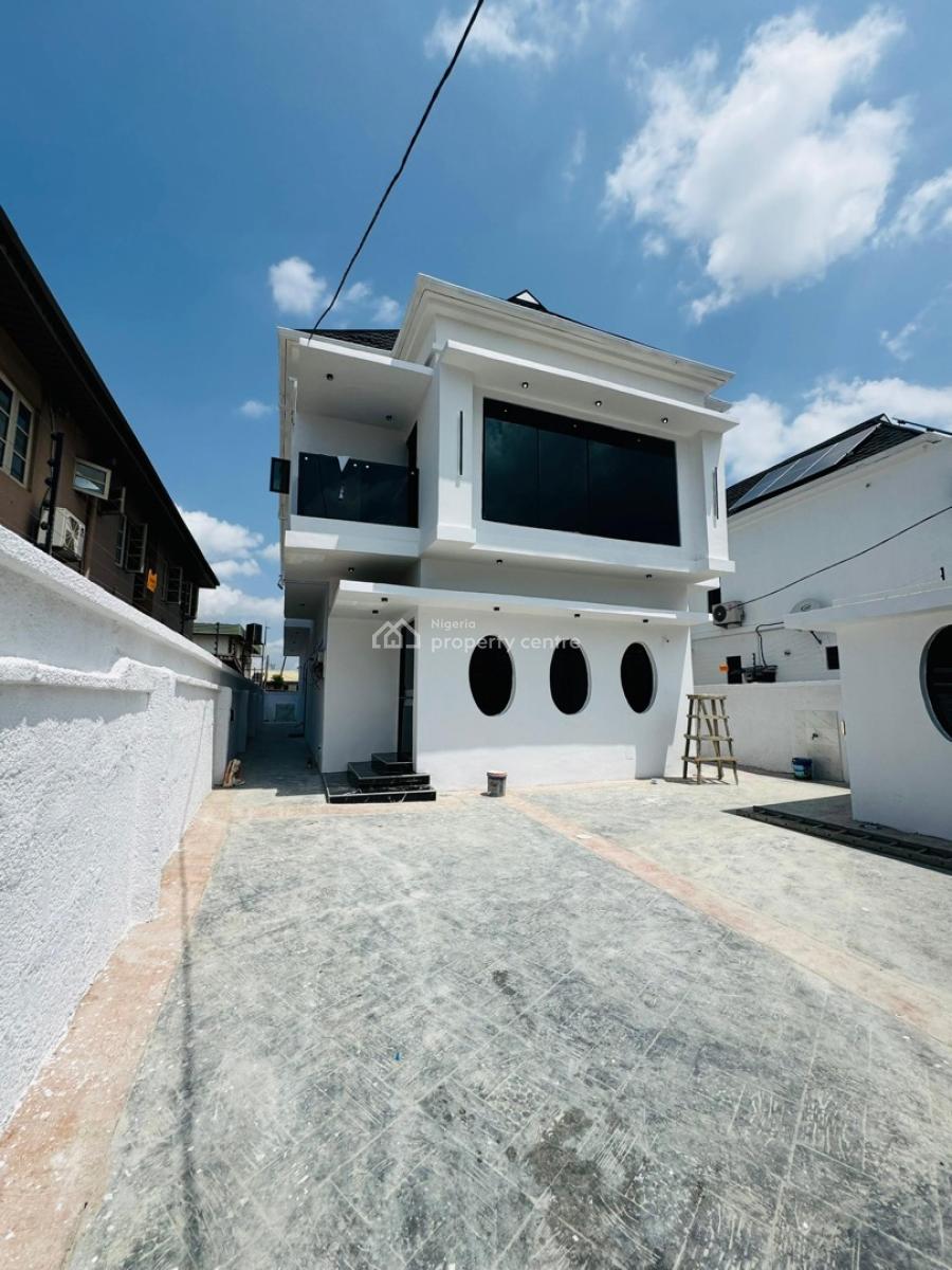 Gorgeously Built 4 Bedroom Fully Detached Duplex with a Room Bq, Adeniyi Jones, Ikeja, Lagos, Detached Duplex for Sale