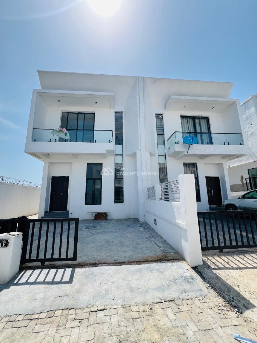 4 Bed&bq Semi Detached  150 Million, Ajah, Lagos, Semi-detached Duplex for Sale