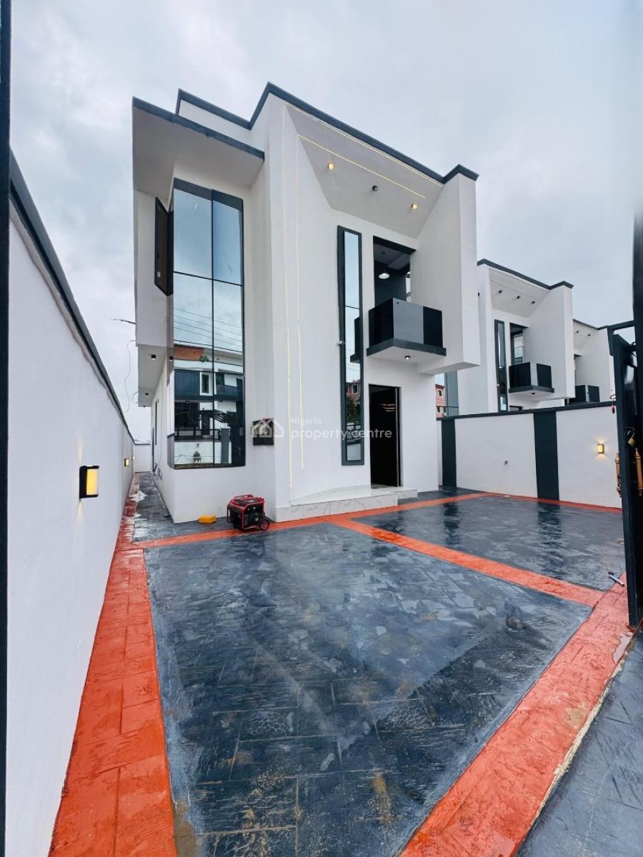 Newly Built 4 Bedroom Fully Detached Duplex with a Room Bq, Ogba, Ikeja, Lagos, Detached Duplex for Sale