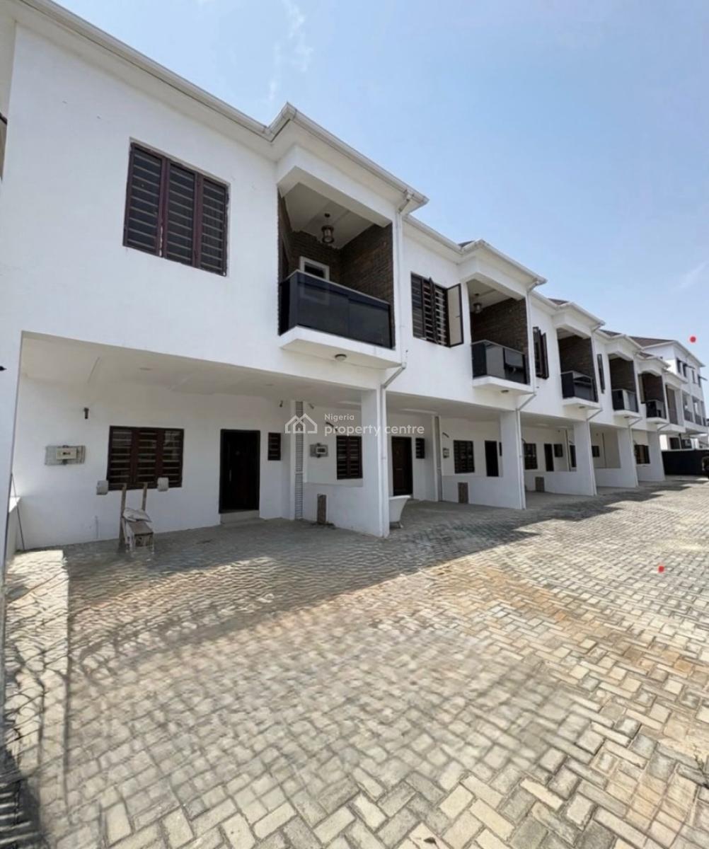 Luxury 3 Bedroom Duplex with Bq, Orchid Road, Lekki, Lagos, Terraced Duplex for Rent