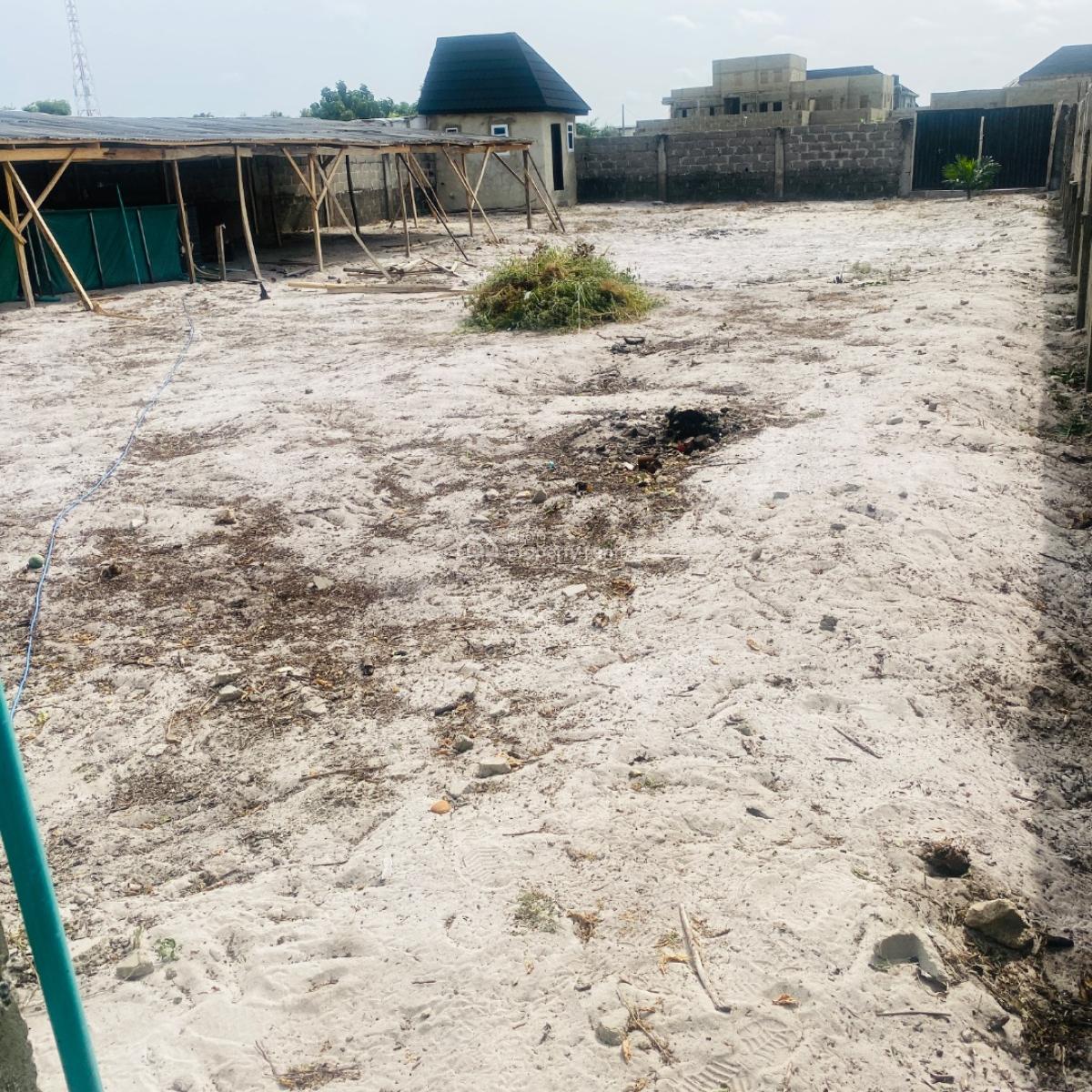 1 Plot of Fenced Land -- Ajah Off Coastal Road, Ajah, Lagos, Mixed-use Land for Sale
