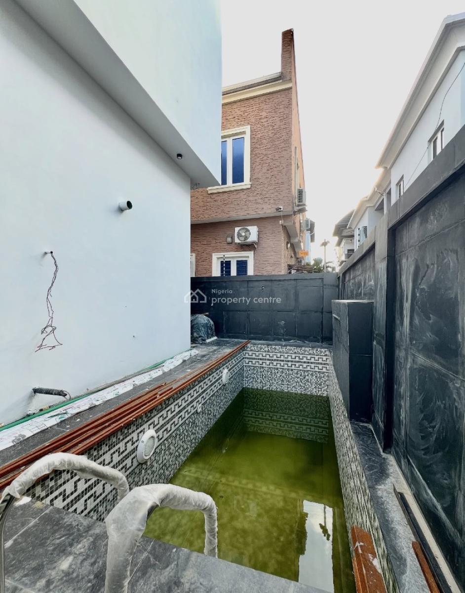 Contemporary 5 Bedroom Detached Duplex with Swimming Pool and Bq, Osapa London, Osapa, Lekki, Lagos, Detached Duplex for Sale