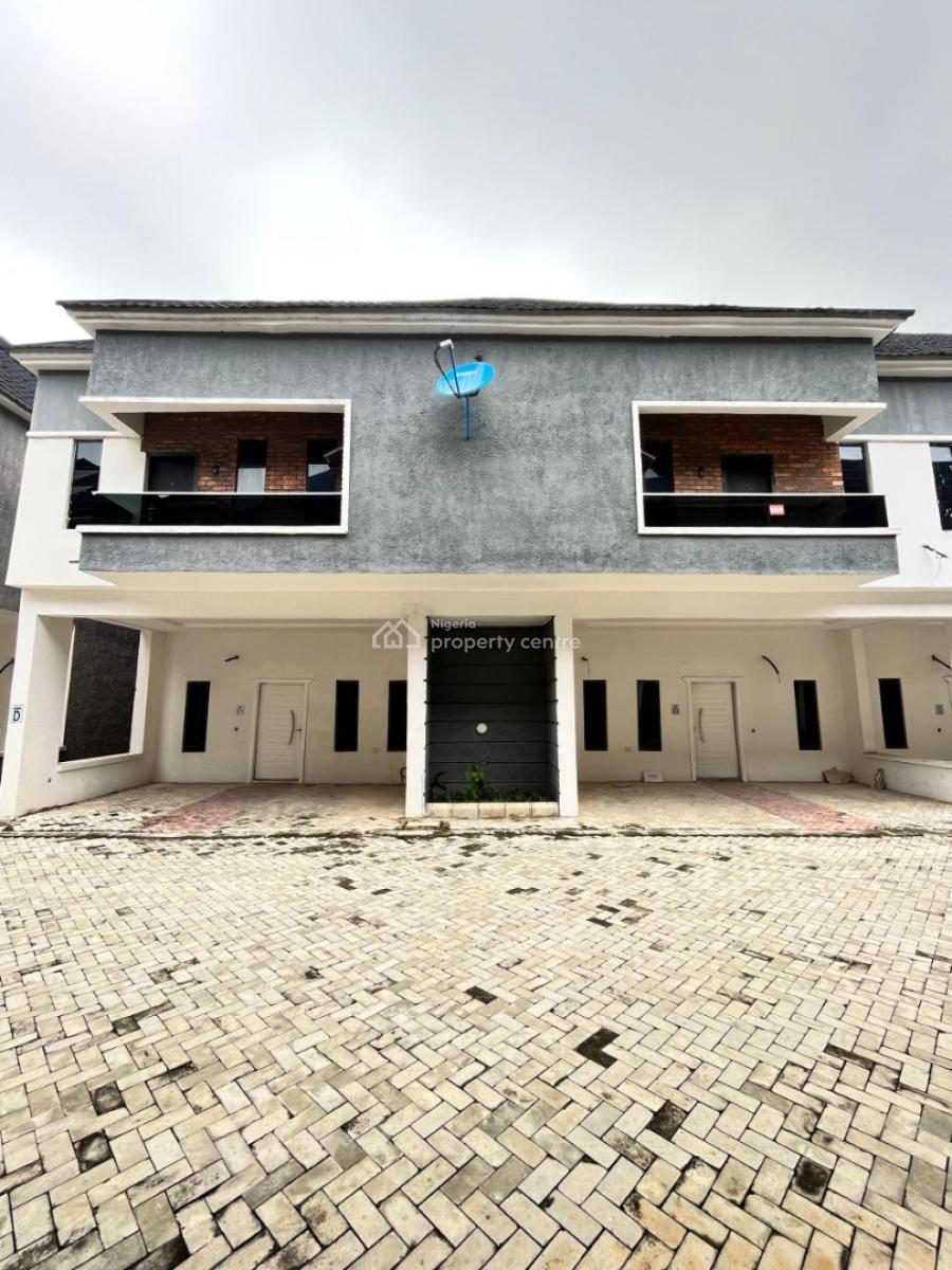 4 Bedroom Terraced Duplex, Lommond Gardens Estate, Orchid, Lekki, Lagos, Terraced Duplex for Rent