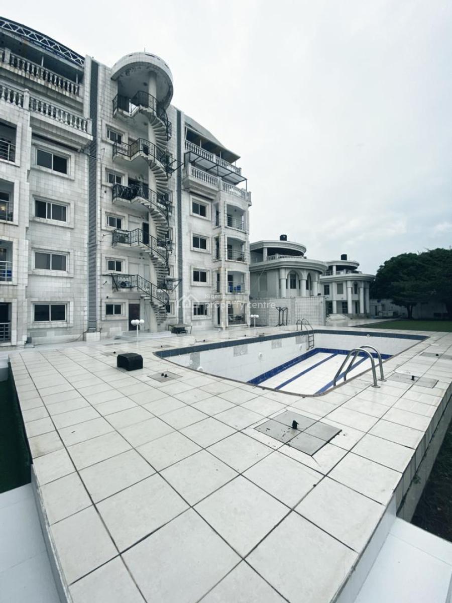 Amazingly Built 3 Bedroom Water Front Apartment with Pool, Victoria Island (vi), Lagos, Flat / Apartment for Rent