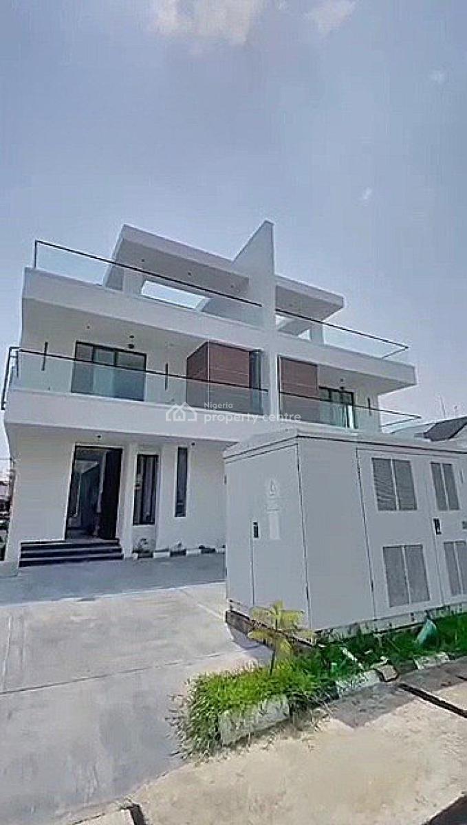 New 5 Bedroom Fully Detached House with Bq, Cowrie Creek Estate, Ikate, Lekki, Lagos, Detached Duplex for Rent