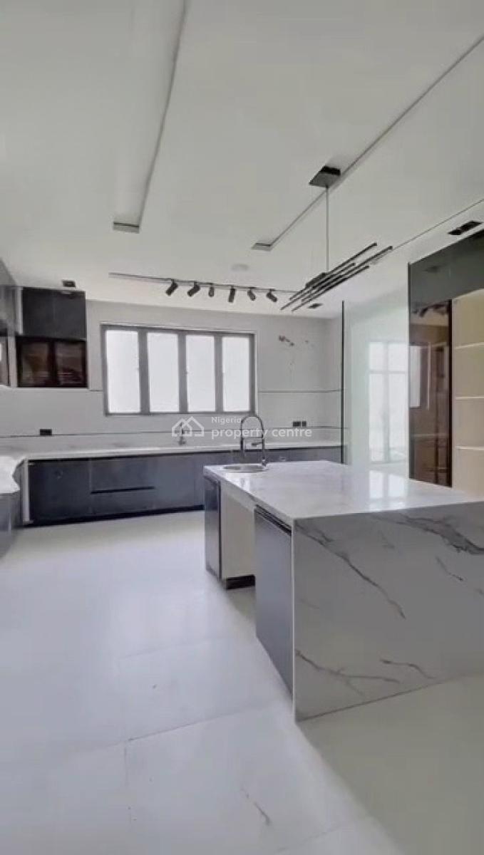 New 5 Bedroom Fully Detached House with Bq, Cowrie Creek Estate, Ikate, Lekki, Lagos, Detached Duplex for Rent