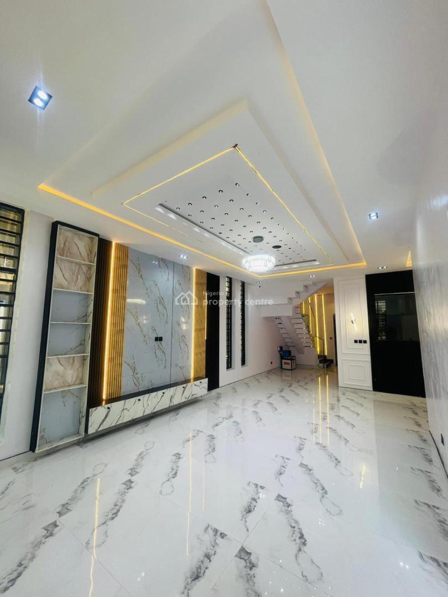 Luxury Finished 5 Bedroom Fully Detached + Bq & Rooftop Terrace, Lekki County, Lekki, Lagos, Detached Duplex for Sale