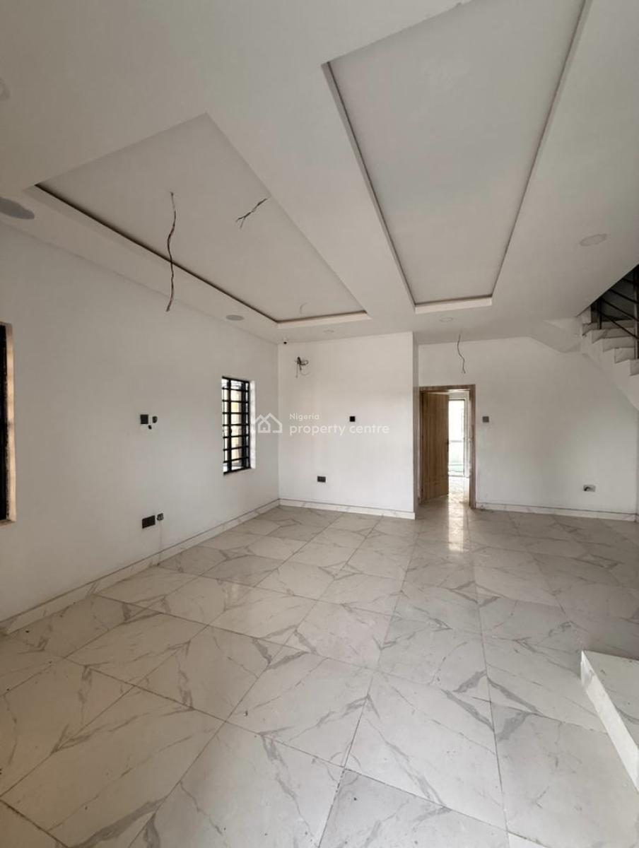 Lovely 3 Bedroom Semi Detached Duplex + Bq, Abijo, Lekki, Lagos, Semi-detached Duplex for Rent