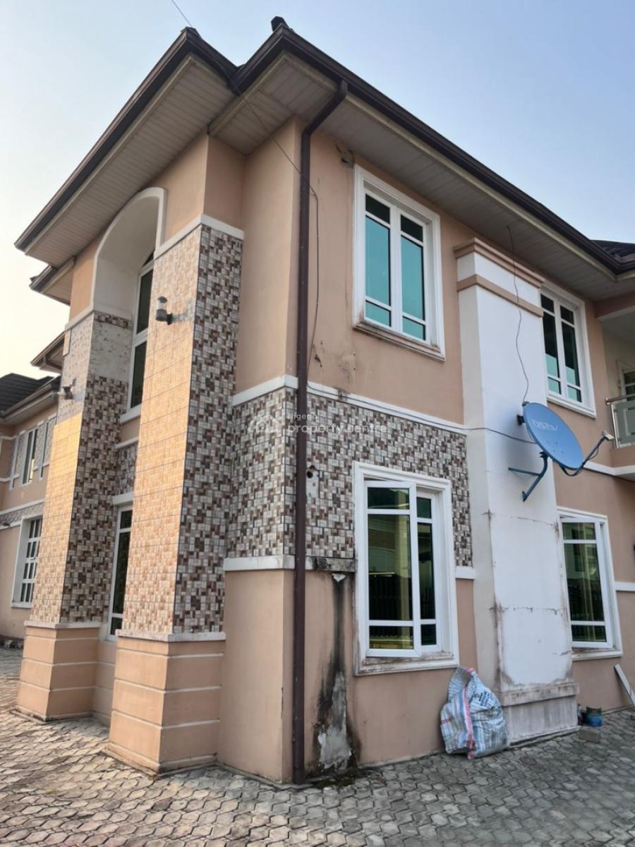 Renovated 4 Bedroom Semi Detached Duplex, Monastery Road, Sangotedo, Ajah, Lagos, Semi-detached Duplex for Rent
