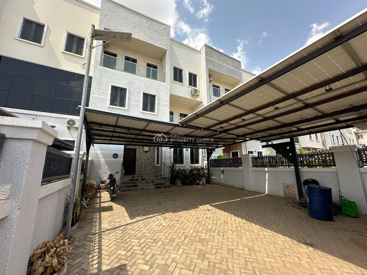 4 Bedroom Terrace Duplex with Bq, Serene Environment, Kado, Abuja, Terraced Duplex for Rent