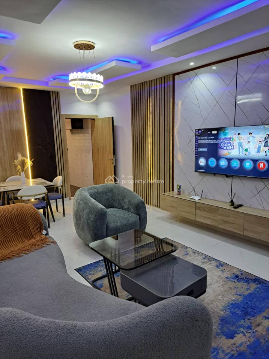 2bed Room Peaceful Diolux Apartment, Thera Peace Zone . Cedar Country Estate, Sangotedo, Ajah, Lagos, Flat / Apartment Short Let