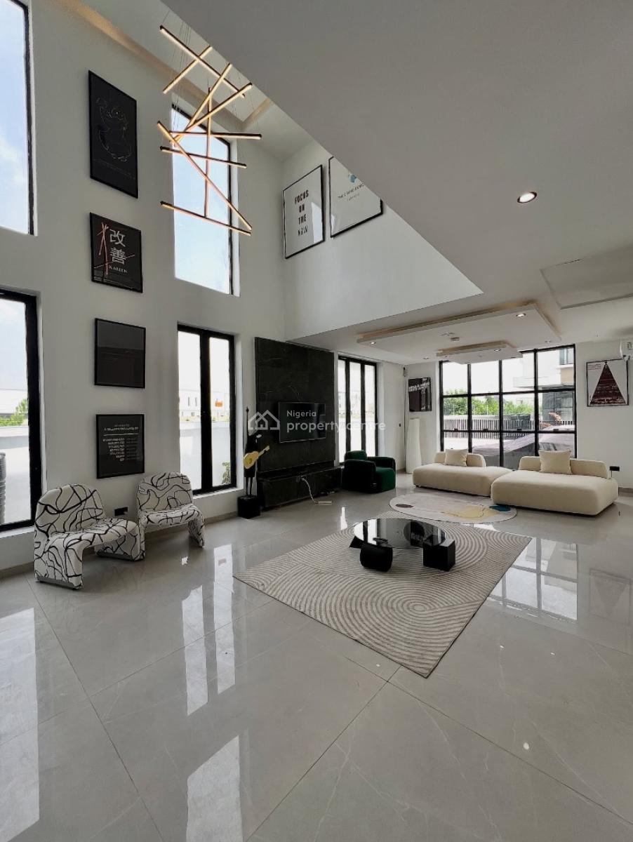 Contemporary 5 Bedroom Detached Duplex with Swimming Pool and Bq, Orchid, Lekki, Lagos, Detached Duplex for Sale