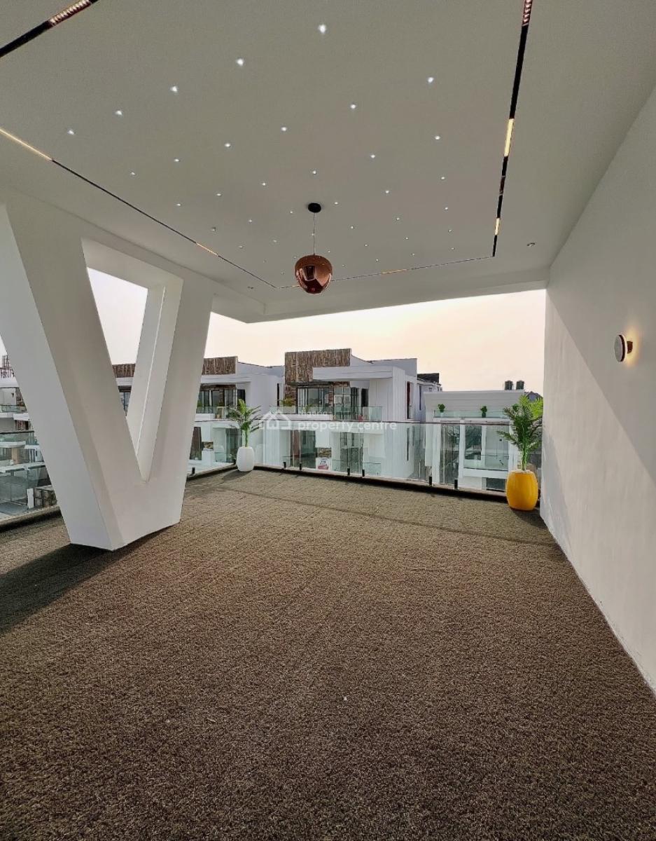 Contemporary 5 Bedroom Detached Duplex with Swimming Pool and Bq, Chevron, Lekki, Lagos, Detached Duplex for Sale