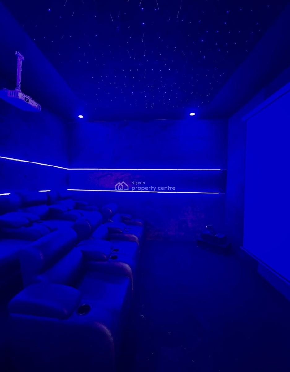 Contemporary 5 Bedroom Detached Duplex with Swimming Pool and Bq, Chevron, Lekki, Lagos, Detached Duplex for Sale