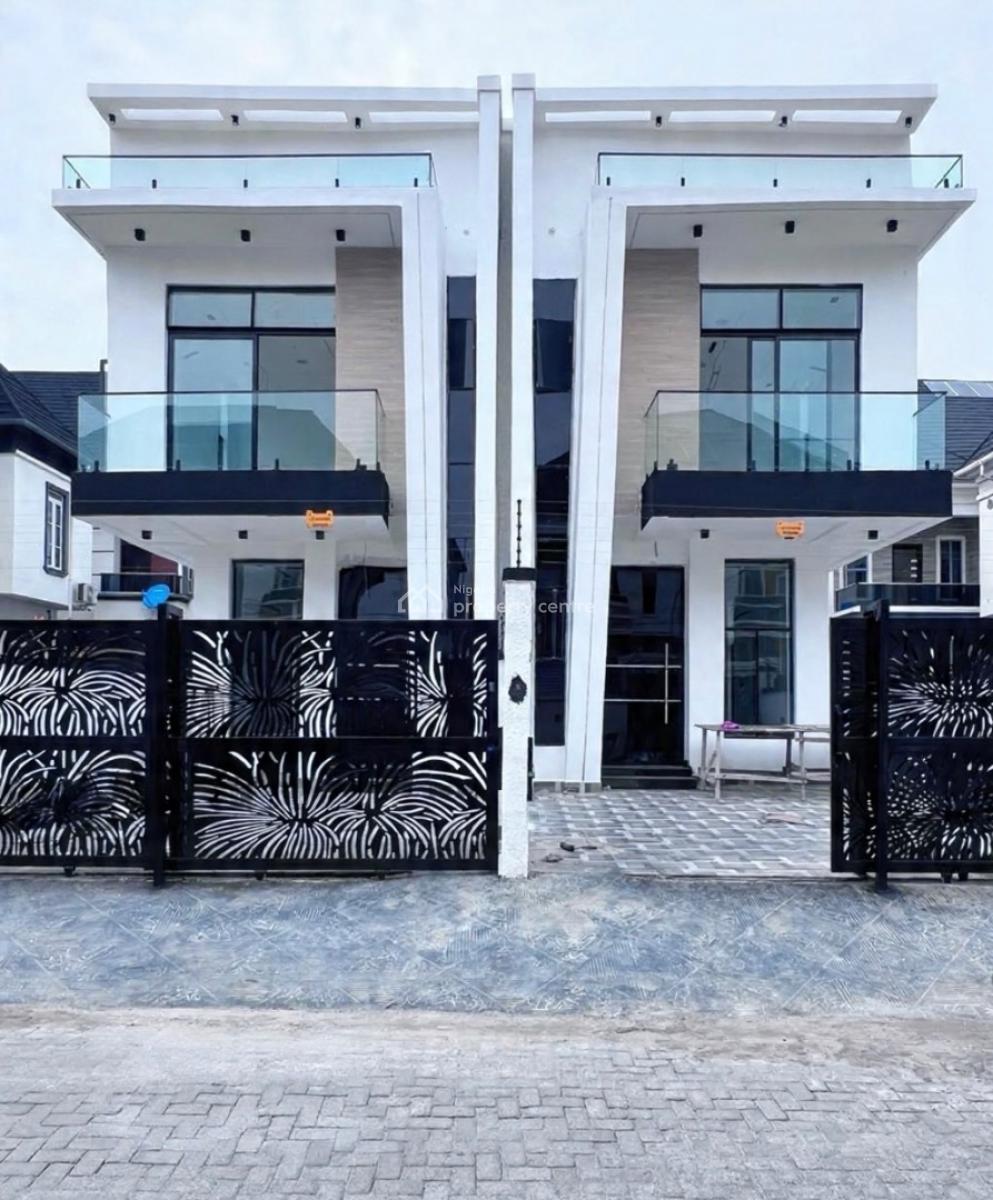 Lovely 4 Bedroom Semi Detached Duplex with Swimming Pool and Bq, Orchid, Lekki, Lagos, Detached Duplex for Sale