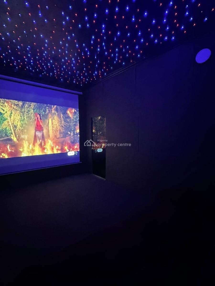 Luxury 2 Bedroom with Private Cinema, Ps5, Balcony and Air Hockey, Ikate, Lekki, Lagos, Flat / Apartment for Rent
