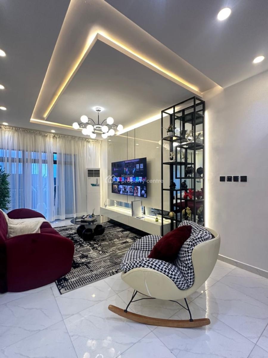 Luxury 2 Bedroom with Private Cinema, Ps5, Balcony and Air Hockey, Ikate, Lekki, Lagos, Flat / Apartment for Rent