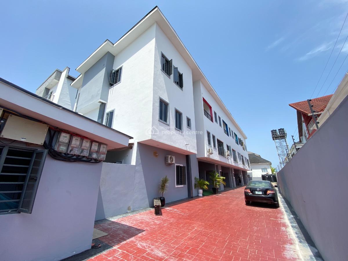 Newly Built 4 Bedroom Terraced Duplex + Bq in a Secured Estate, Ikate, Lekki, Lagos, Terraced Duplex for Sale