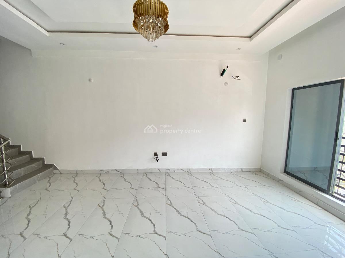 Newly Built 4 Bedroom Terraced Duplex + Bq in a Secured Estate, Ikate, Lekki, Lagos, Terraced Duplex for Sale