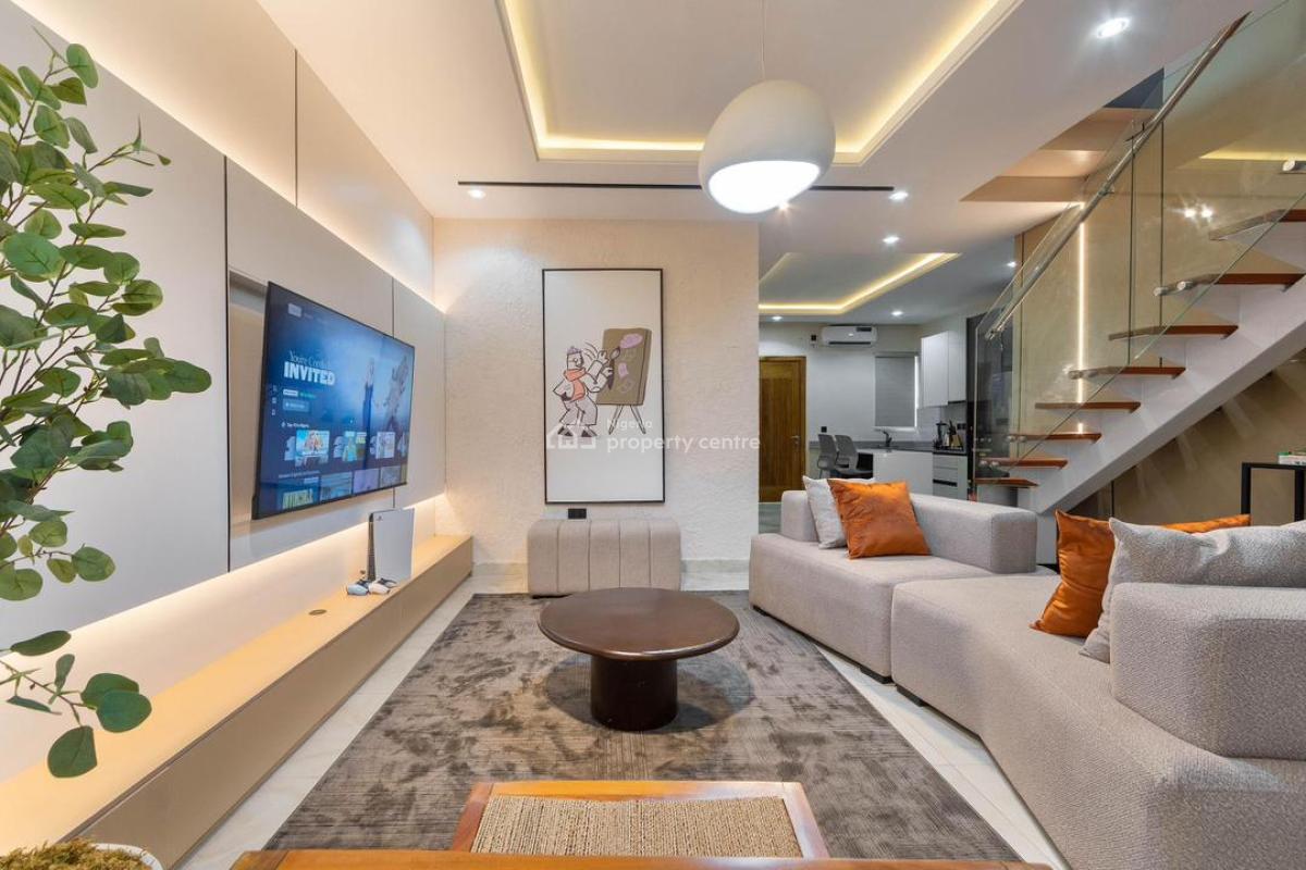 Two Bedroom Maisonette Penthouse, Freedom Way, Lekki Phase 1, Lekki, Lagos, House Short Let