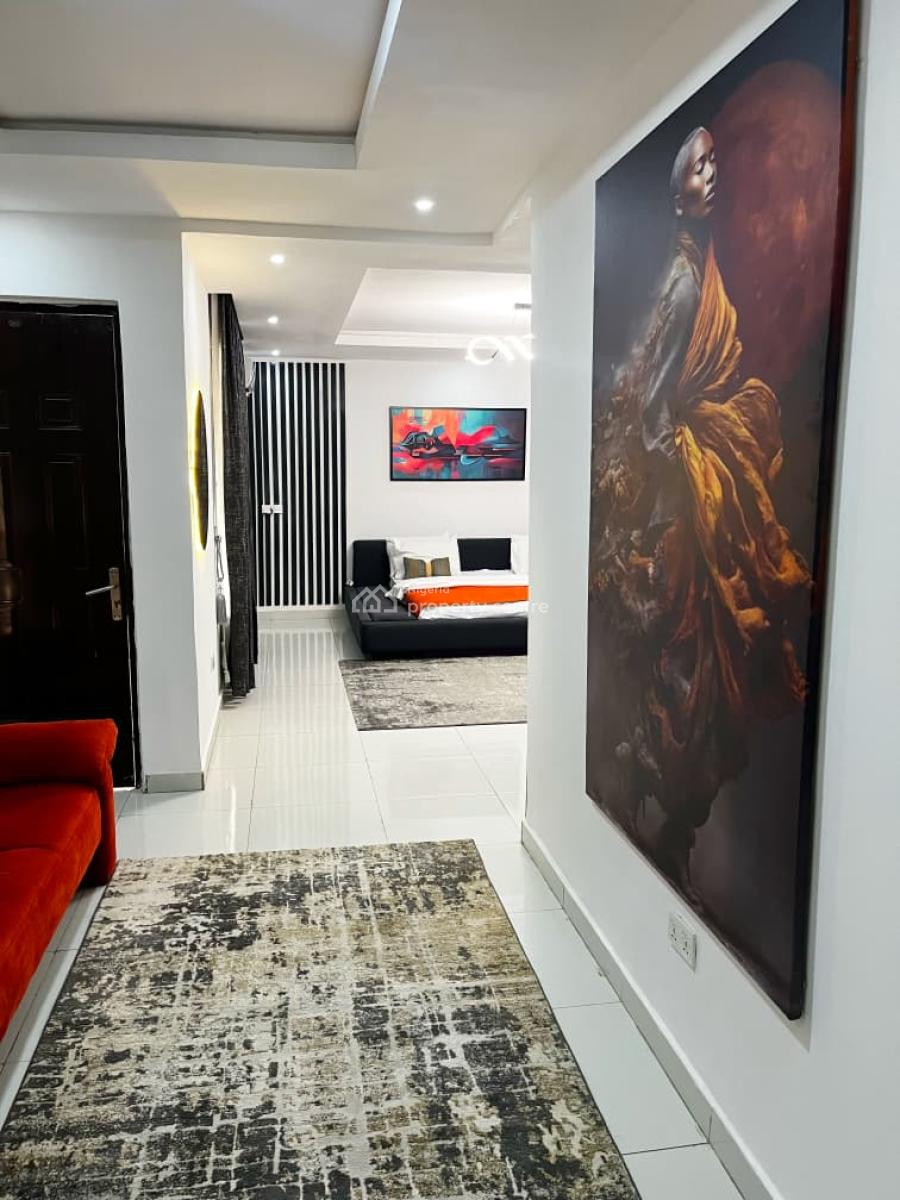 Tastefully Furnished 3 Bedroom Penthouse Apartment with Balcony, Speedy Internet, Play Station, Bathub & The Loveliest View, Ikate, Lekki, Lagos, Flat / Apartment Short Let