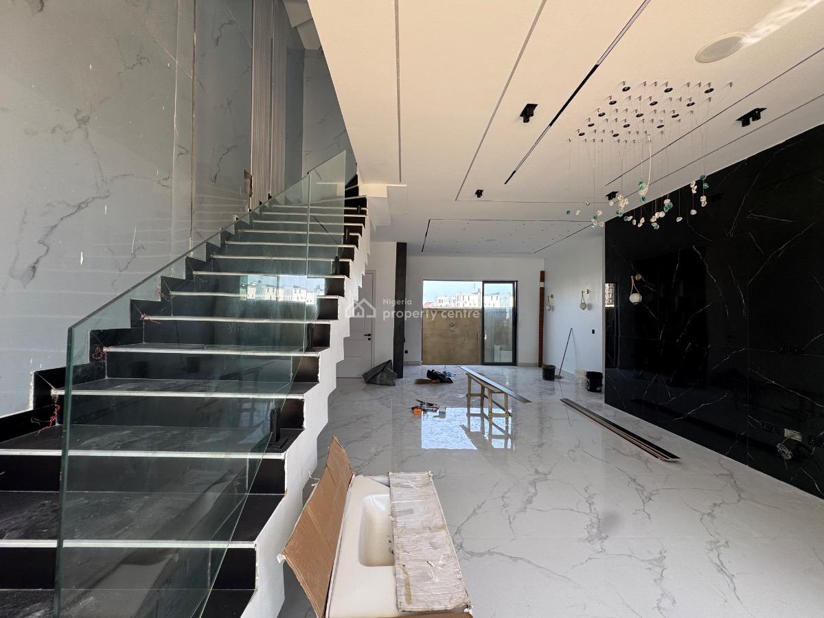 5bedroom Bedroom Self Compound Terrace with Bq, Freedom Way, Lekki Phase 1, Lekki, Lagos, Terraced Duplex for Sale