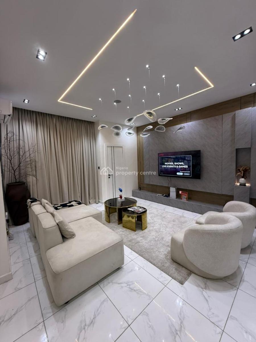 Brand New Luxury & Spacious 1bedroom with Cinema , Ps5 , Gym and Pool, Classical Decor, Smart Google Home, 24/7 Electricity and Security, Lekki, Lagos, Flat / Apartment Short Let