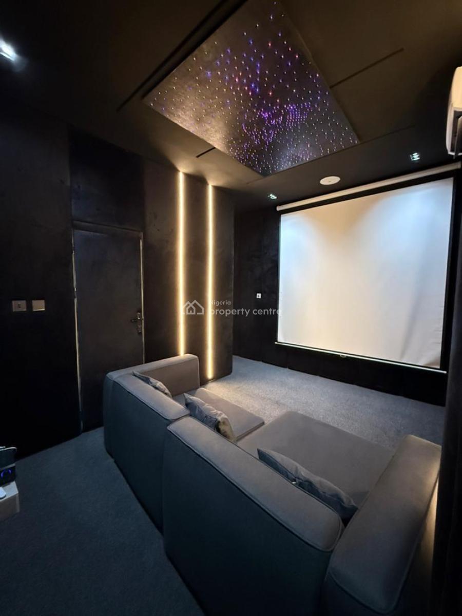 Brand New Luxury & Spacious 1bedroom with Cinema , Ps5 , Gym and Pool, Classical Decor, Smart Google Home, 24/7 Electricity and Security, Lekki, Lagos, Flat / Apartment Short Let