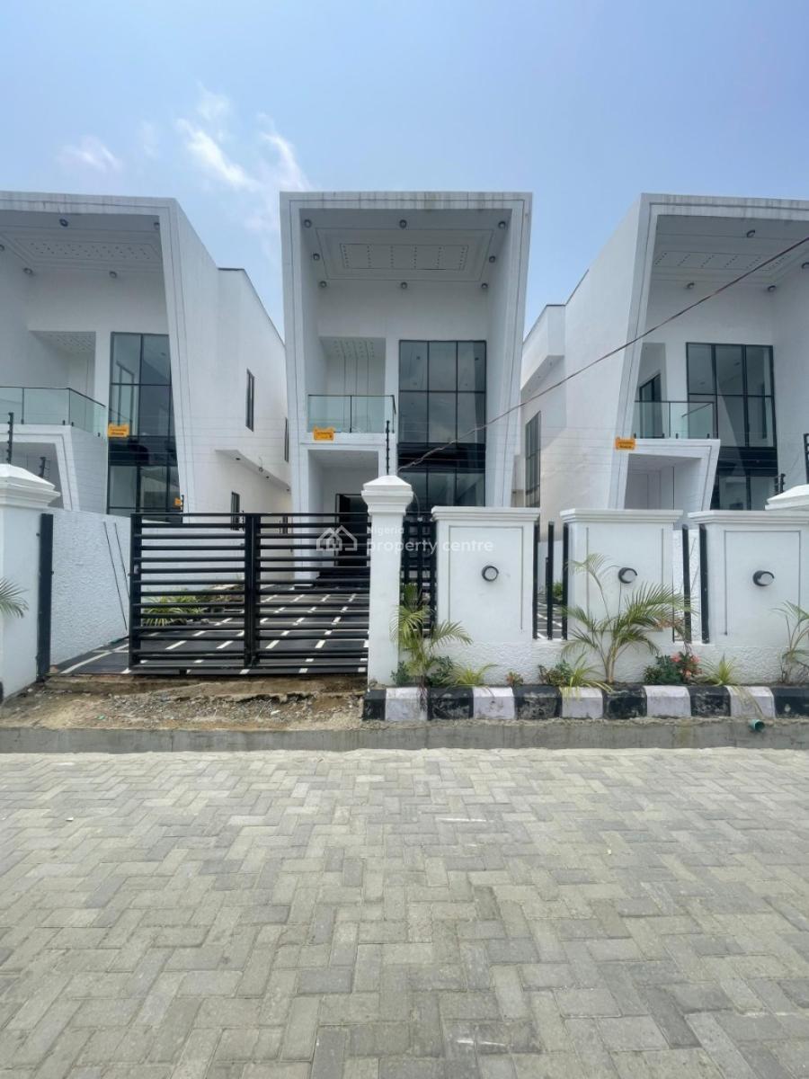 Exquisite 5bedroom Duplex with a Bq,pool & Smart Features, Ajah, Lagos, Detached Duplex for Sale