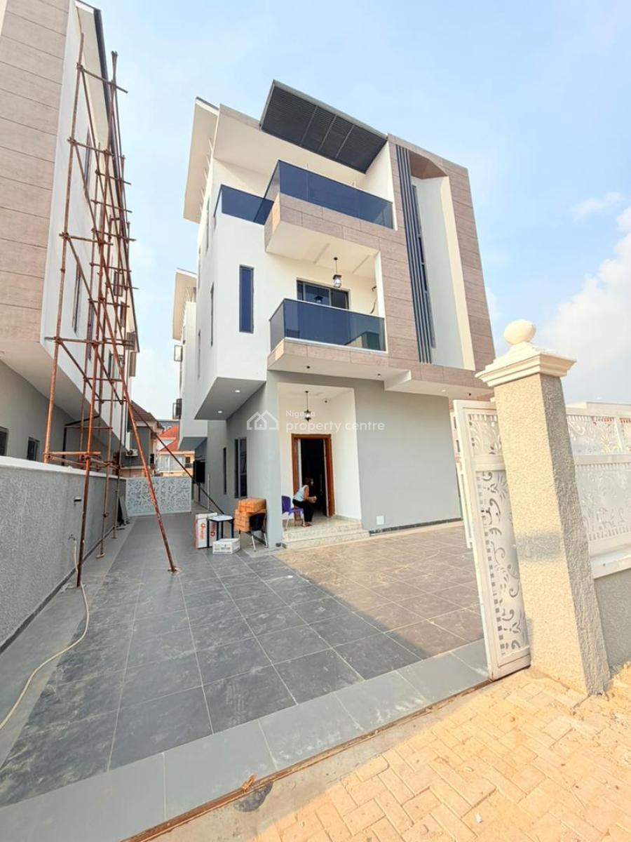 Stunningly Built Smart 5 Bedroom Fully Detached Duplex with Bq, Smartly Designed Home with Elevator and Bq in a Secured Neighborhood, Ikeja Gra, Ikeja, Lagos, Detached Duplex for Sale