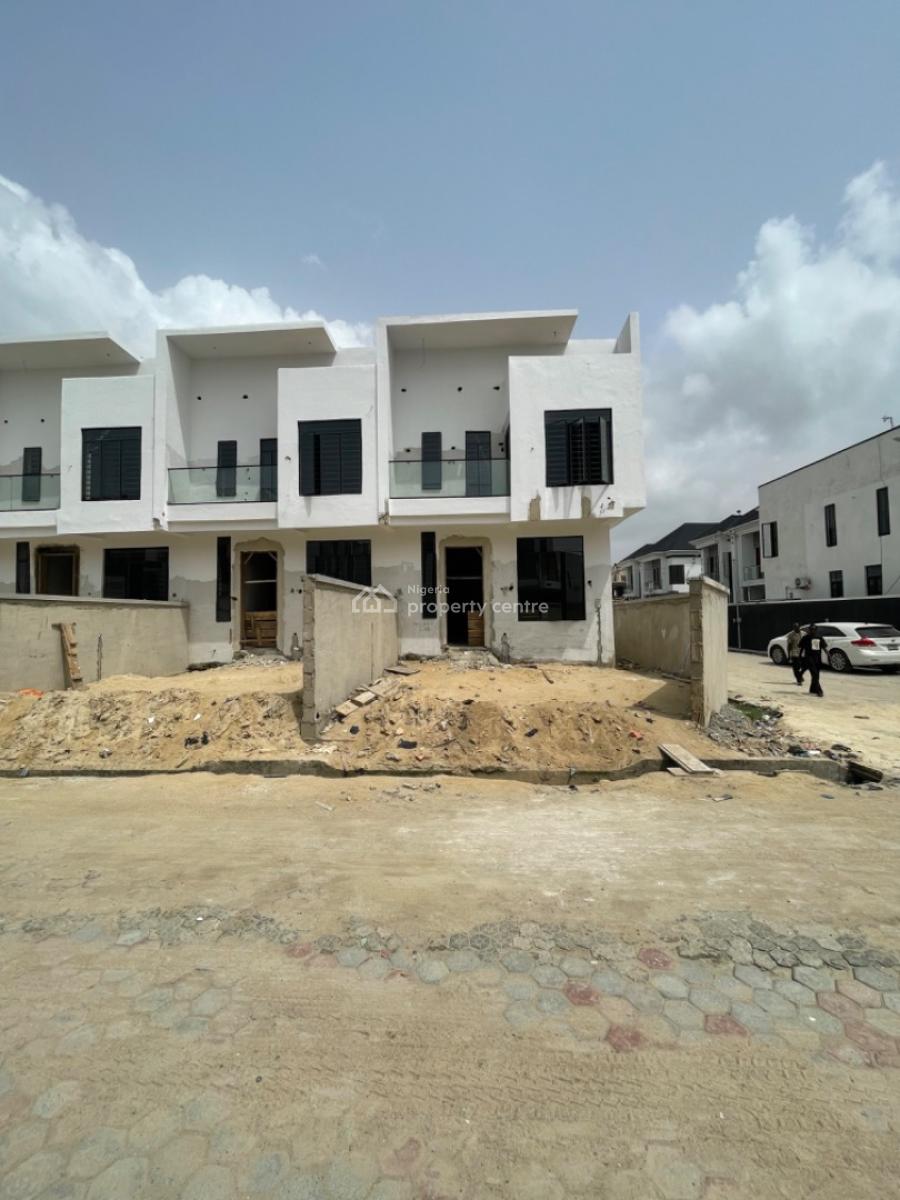 4 Bed Self Compound Terrace with Bq. in a Call to Access Estate, Ikota Gra, Ikota Villa Estate, Ikota, Lekki, Lagos, Terraced Duplex for Sale