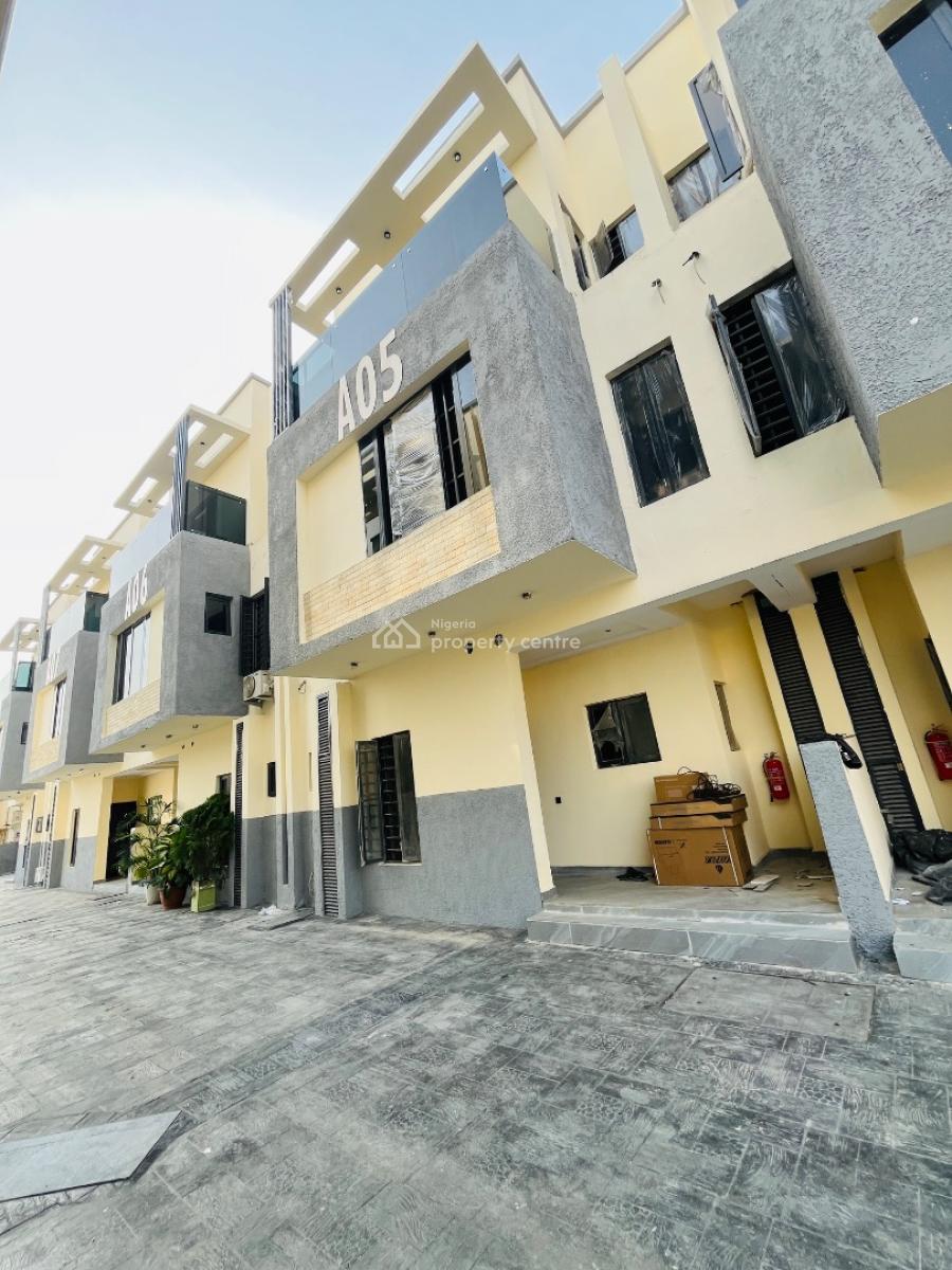 4 Bedroom Terrace Duplex with Study, Box Room, Bq, Gym House, Beautifully Designed Home with Pool, Gym, Bq in a Secured Estate, Ikeja Gra, Ikeja, Lagos, Terraced Duplex for Sale