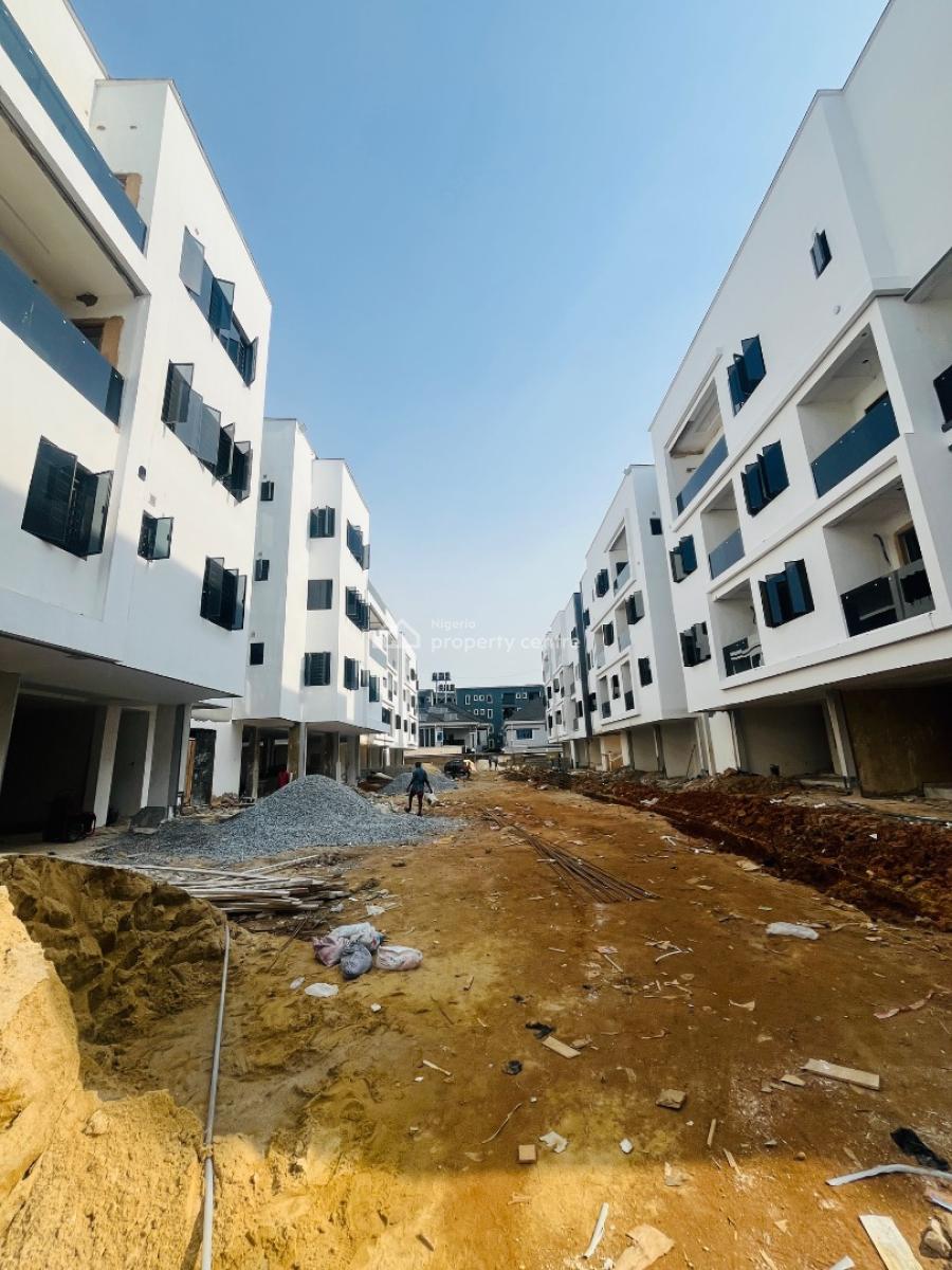 4 Bedroom Penthouse with Bq, Gym House, Communal Pool, Spaciously Designed Home with Elevator, Pool, Gym, Bq in a Mini Estate, Ikeja Gra, Ikeja, Lagos, House for Sale