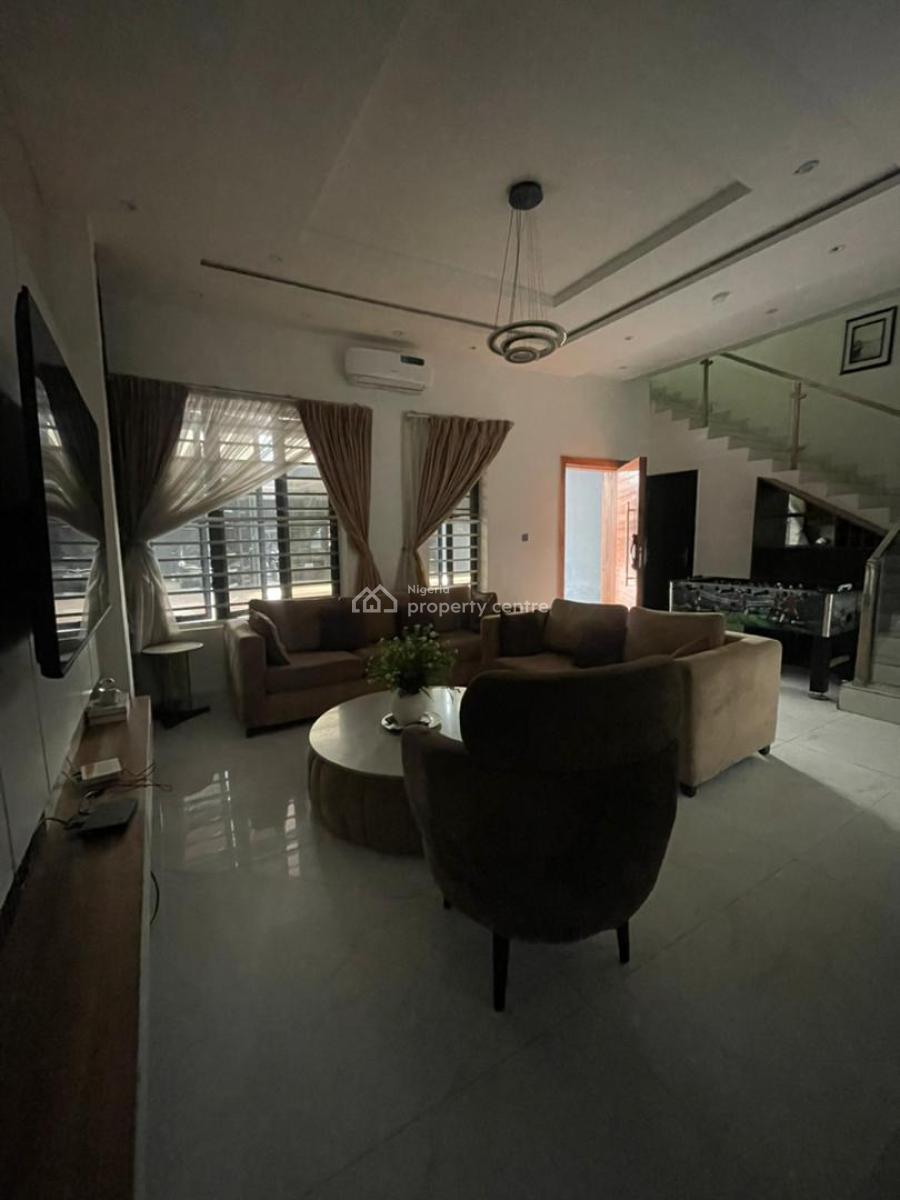 Furnished and Serviced 3 Bedrooms Terrace House, Ikate Elegushi, Lekki, Lagos, Terraced Duplex for Rent