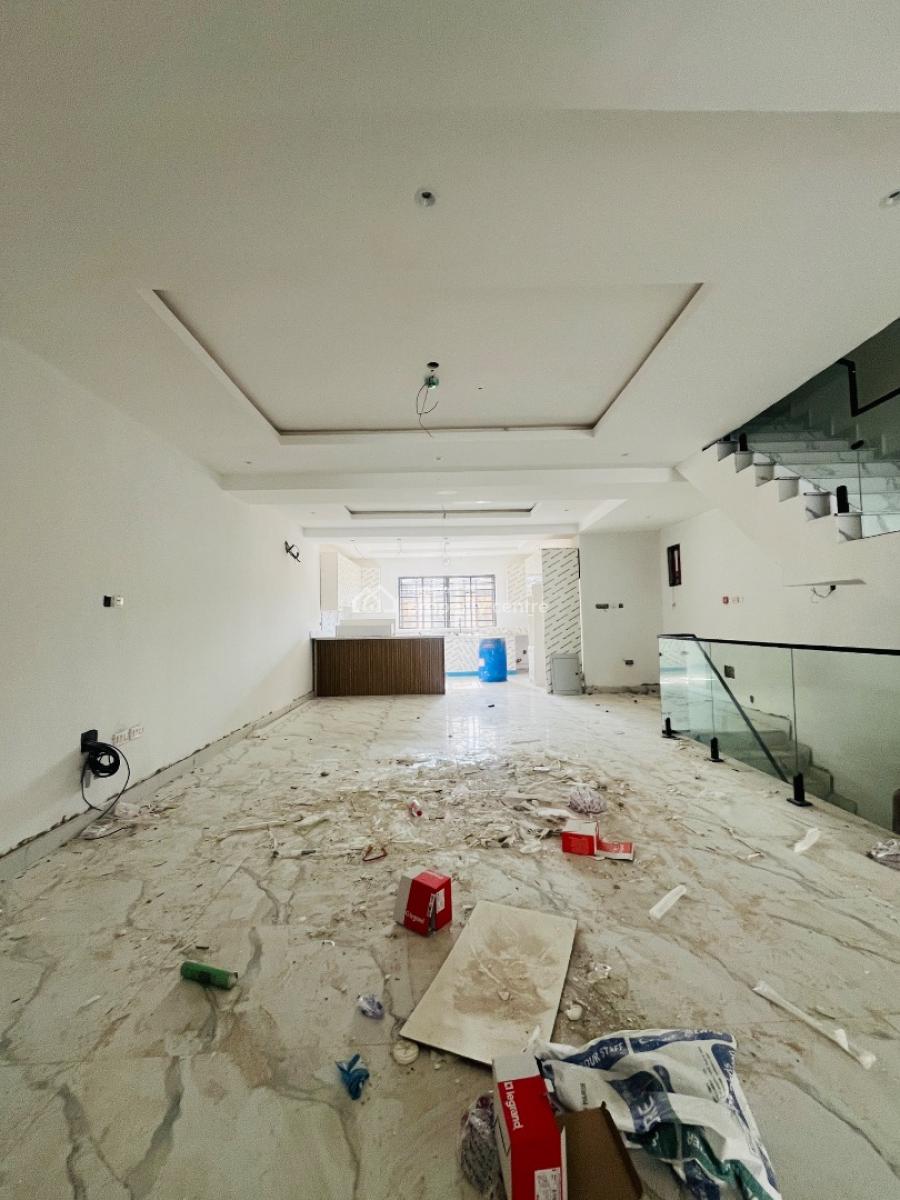 4 Bedroom Terrace Duplex with Bq, Gym House, Pool, Stunningly Designed Home with Pool, Gym, Bq in a Secured Estate, Ikeja Gra, Ikeja, Lagos, Terraced Duplex for Sale