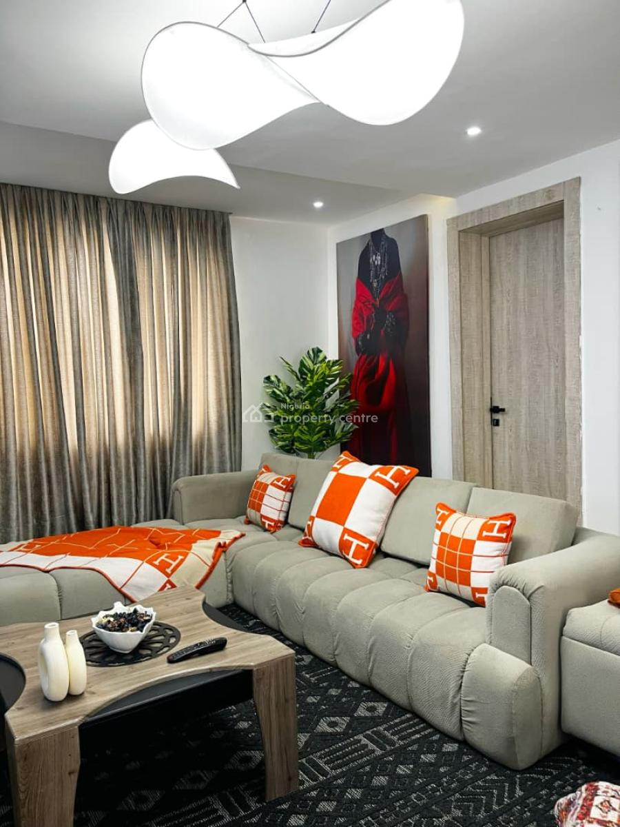 Luxury 3-bedroom Apartment with Housekeeping and Snooker Board, Ps5, 2balconies, Bath Tub, 24hrs Power Supply, High Speed Internet, Ikate, Lekki, Lagos, Flat / Apartment Short Let