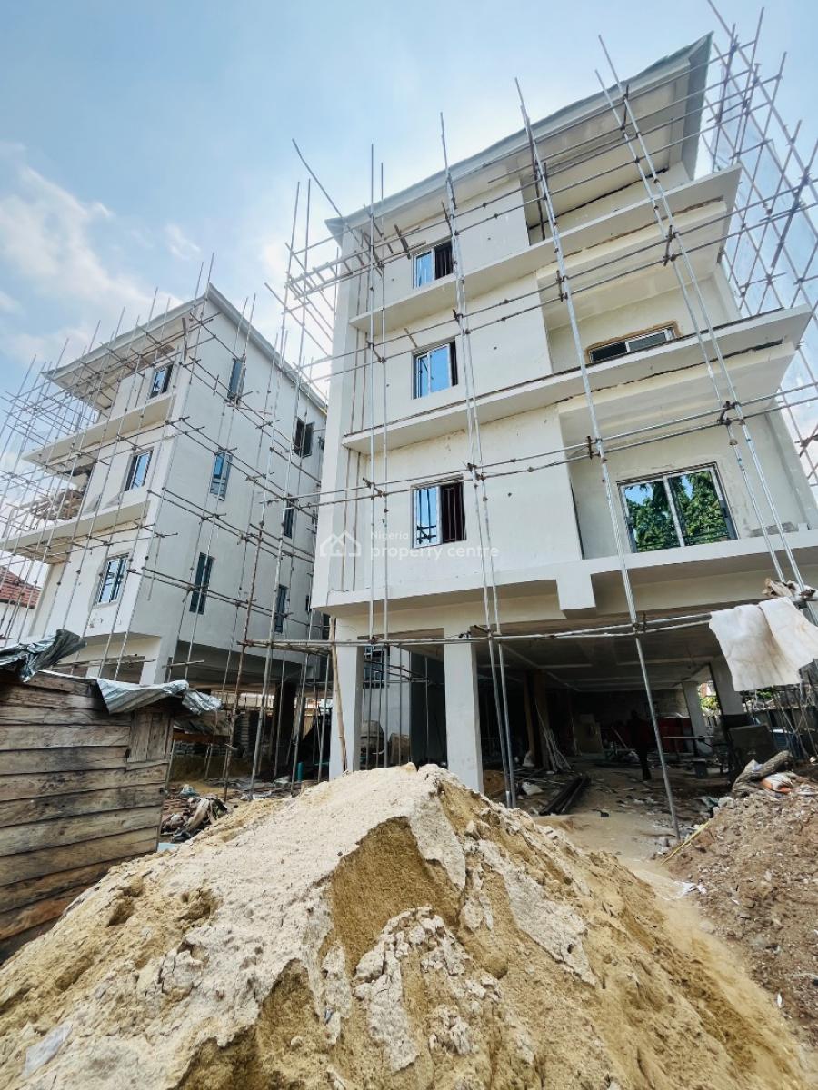 Magnificently Newly Built 4 Bedroom Apartment with a Bq, Magnificently Built Home with Bq in a Smart Location, Ikeja Gra, Ikeja, Lagos, Block of Flats for Sale