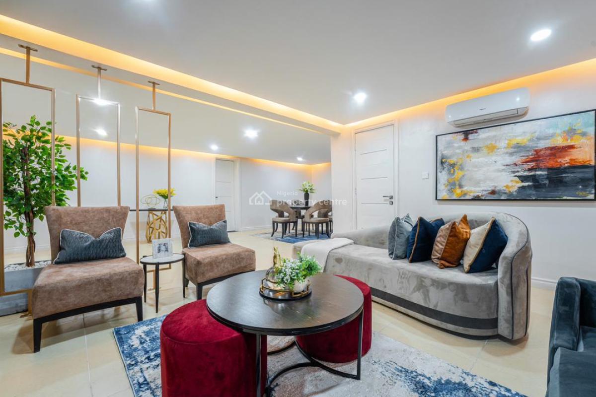 Fully Serviced and Fully Furnished Three (3) Bedroom Apartment No Bq, Victoria Island Lagos, Victoria Island (vi), Lagos, Flat / Apartment for Rent