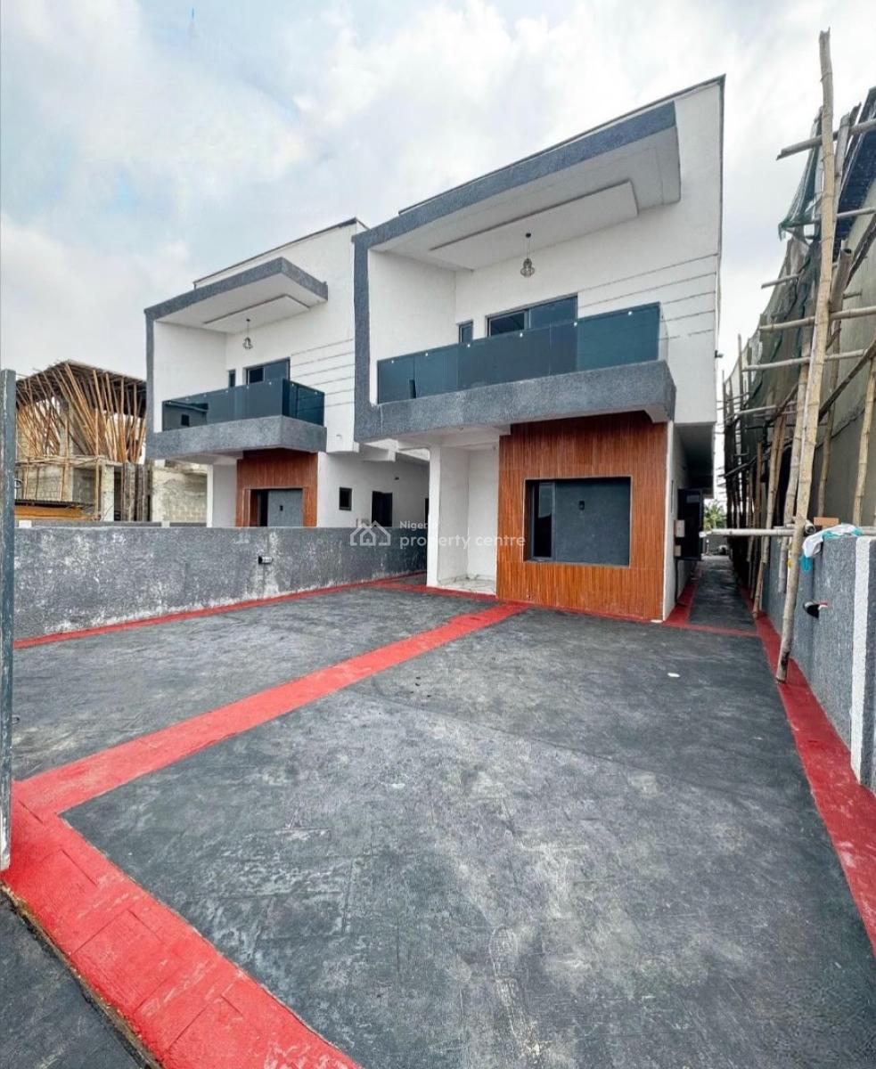 Modern 4 Bedroom Fully Detached with Swimming Pool, Ajah, Lagos, Detached Duplex for Sale
