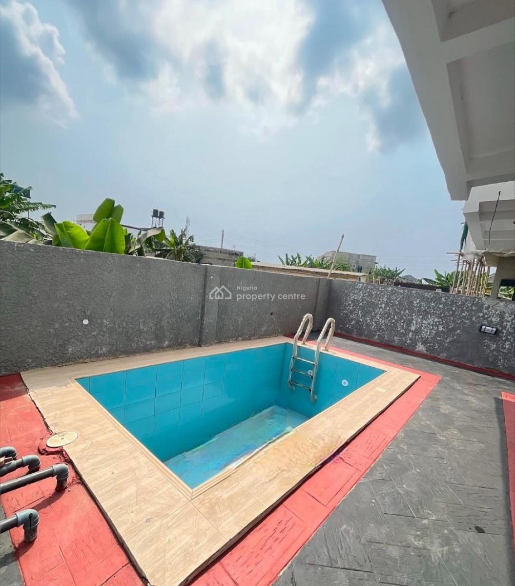 Modern 4 Bedroom Fully Detached with Swimming Pool, Ajah, Lagos, Detached Duplex for Sale