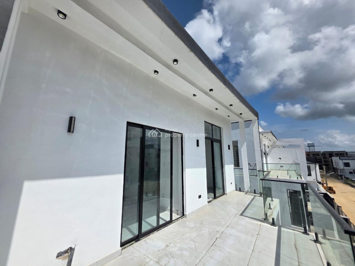 Serviced Luxury 5 Bedroom Detached Duplex with  Bq, Chevron, Lekki, Lagos, Detached Duplex for Sale