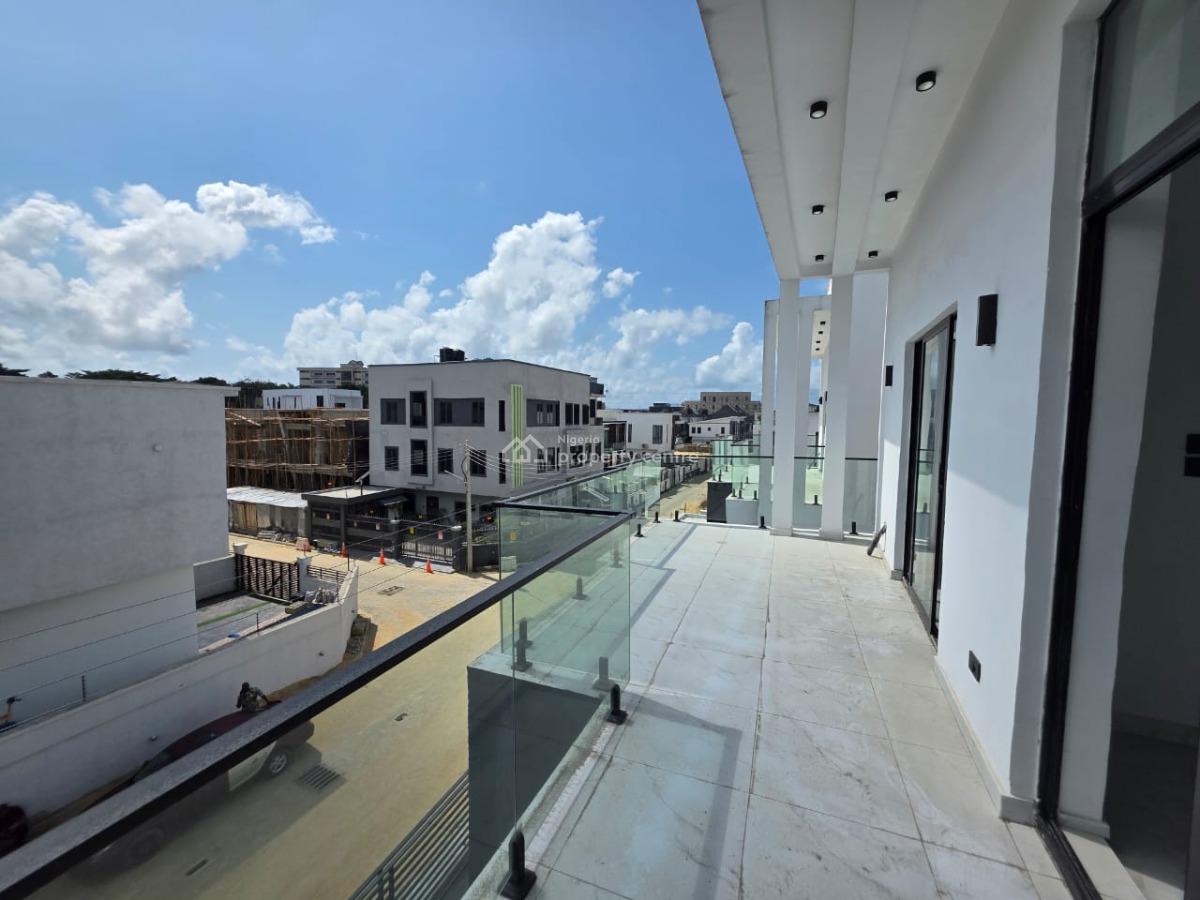 Serviced Luxury 5 Bedroom Detached Duplex with  Bq, Chevron, Lekki, Lagos, Detached Duplex for Sale