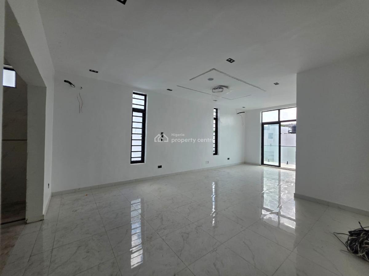 Serviced Luxury 5 Bedroom Detached Duplex with  Bq, Chevron, Lekki, Lagos, Detached Duplex for Sale