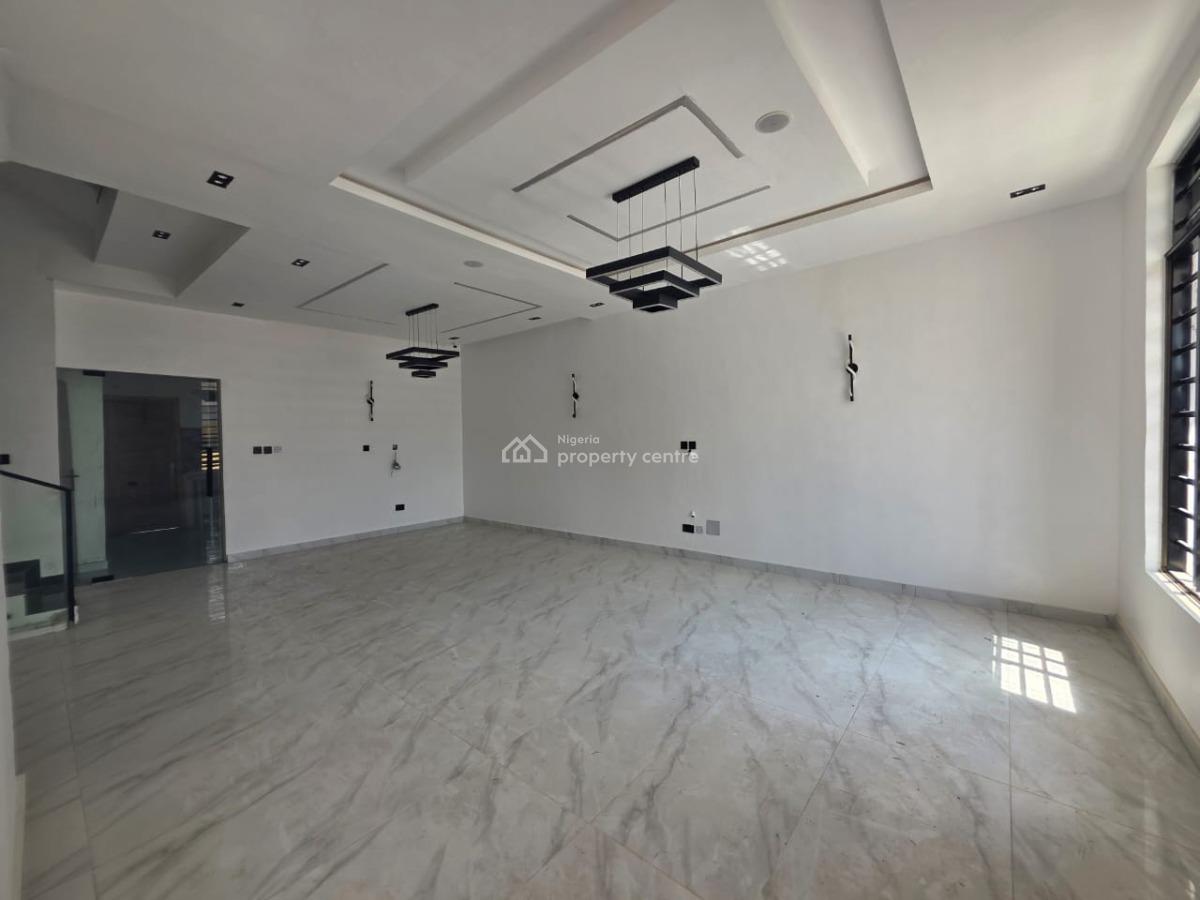 Serviced Luxury 5 Bedroom Detached Duplex with  Bq, Chevron, Lekki, Lagos, Detached Duplex for Sale