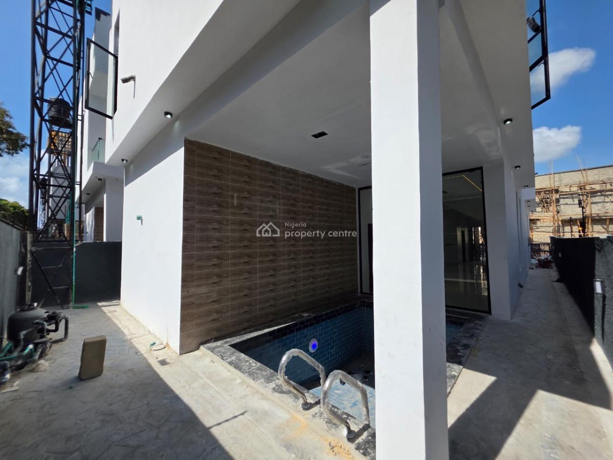 5 Bedroom Fully Detached Duplex with Bq Swimming Pool  Gym, Chevron, Lekki, Lagos, Detached Duplex for Sale