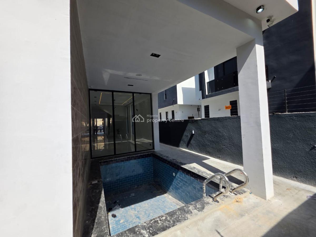 5 Bedroom Fully Detached Duplex with Bq Swimming Pool  Gym, Chevron, Lekki, Lagos, Detached Duplex for Sale