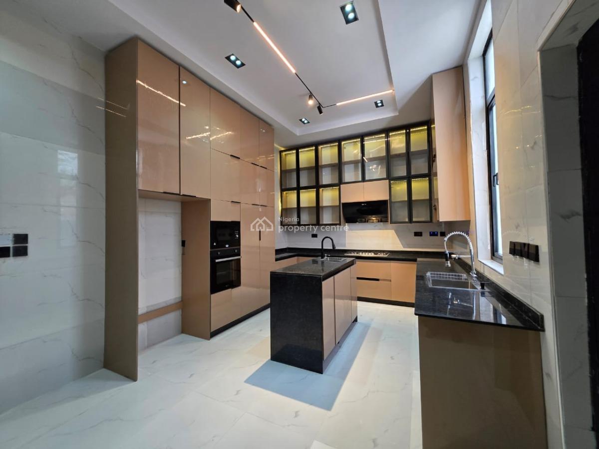 5 Bedroom Fully Detached Duplex with Bq Swimming Pool  Gym, Chevron, Lekki, Lagos, Detached Duplex for Sale