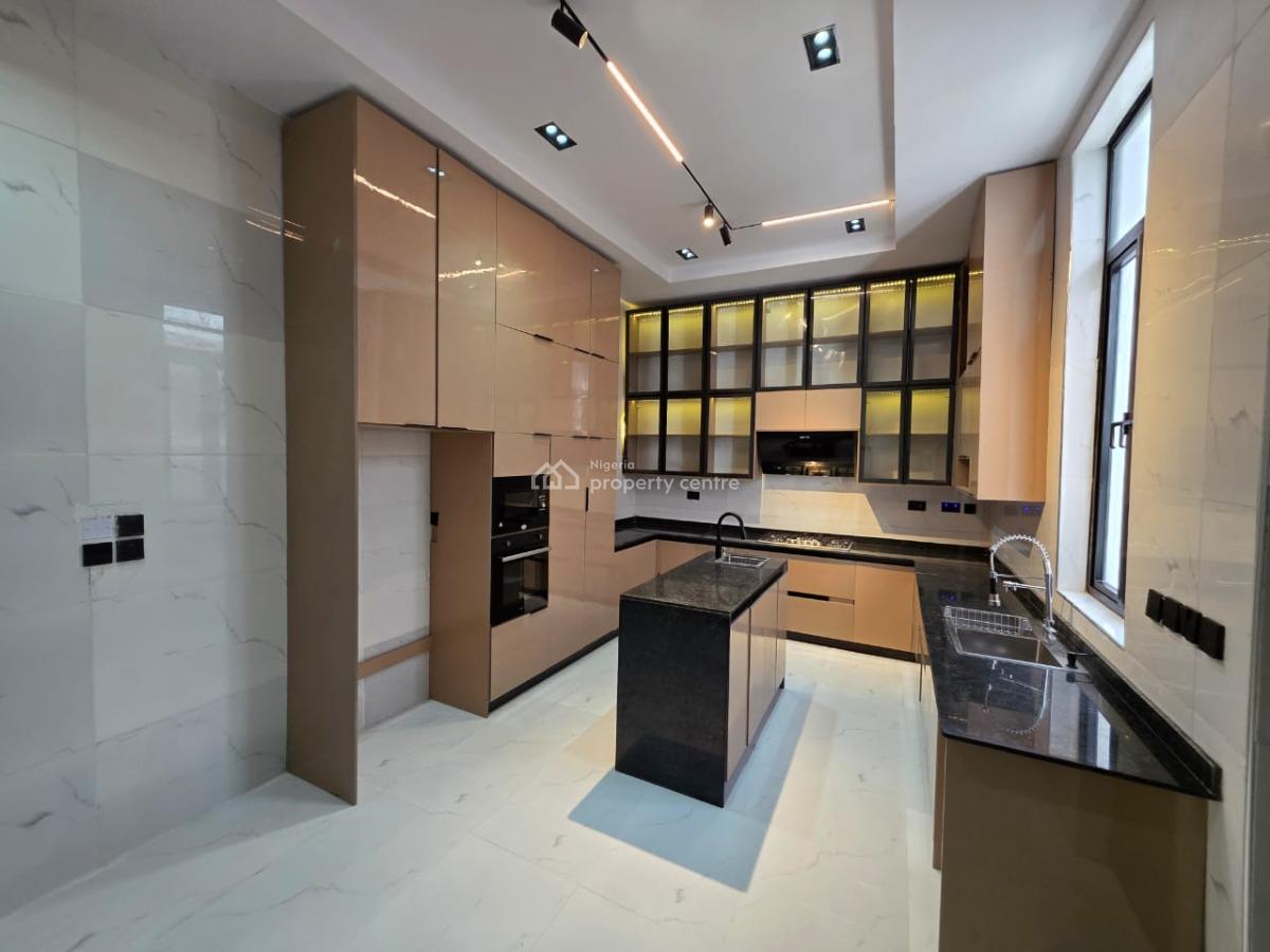 5 Bedroom Fully Detached Duplex with Bq Swimming Pool  Gym, Chevron, Lekki, Lagos, Detached Duplex for Sale